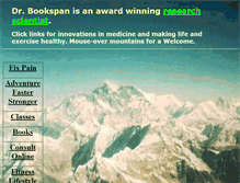 Tablet Screenshot of drbookspan.com
